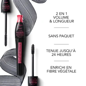 Bourjois Twist Up The Volume 24h apjoma skropstu tuša 23 melna pirkt veikals buy online