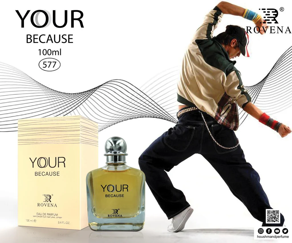 Your Because by Rovena EDP 100ml (Similar to Because It's You by Emporio Armani)