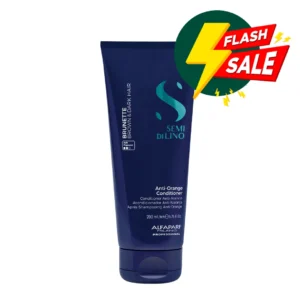 Alfaparf Milano Semi Di Lino kondicionieris brūnmatēm pret oranžo nokrāsu, 200 ml