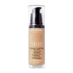 Bourjois 123 Perfect Foundation 53 Light Biege 30ml pirkt tonālais krēms veikals